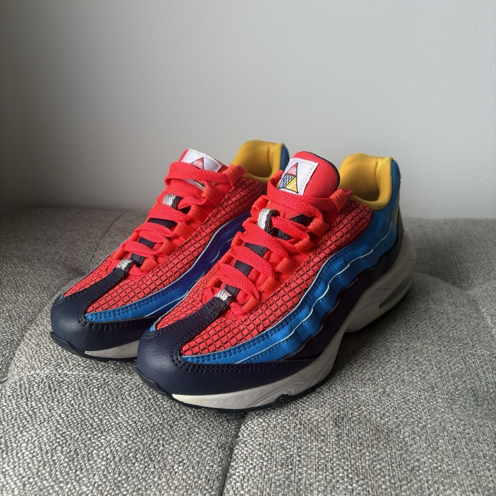 Nike Air Max 95 Now GS 'Crimson Blue' Spider- Man‎  Size 5Y EU 38 AV2289-600